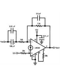 DUAL PROGRAM CURRENT MODE AMPL 2