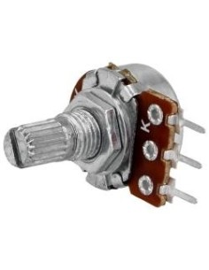POTENCIOMETRO METALICO MONO 10K LOGARITMICO 2