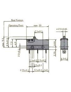 MICRORRUPTOR SIN PALANCA 5A 2