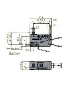MICRORRUPTOR 10A 250  S/P 2
