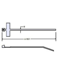 100 BRIDAS MARCADOR 200X2.5MM 2