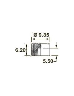 CAPUCHON ROJO Ø:9,35 H:6,2MM 2