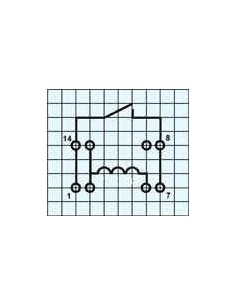 RELE REED 12V 1Circuito ABIERTO 2