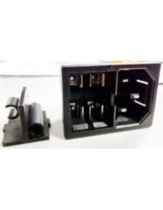 BASE MACHO IEC 2 FUSIBLES PRESION 2