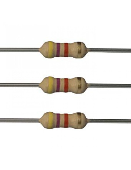 RESISTENCIA 7M5 1/4W 5%