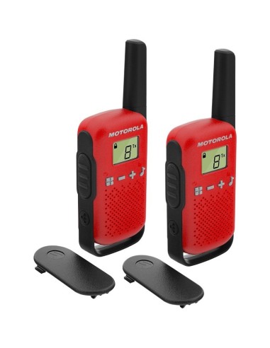 WALKIE TALKI ROJO T42 2 UNIDAES