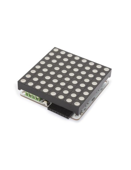 PLACA DE MATRIZ RGB Y PLACA CONTROLADORA BASADA EN ATMEGA328 (Uno)