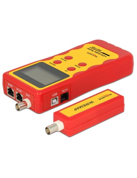 TESTER LCD RJ45/BNC/USB/RJ11