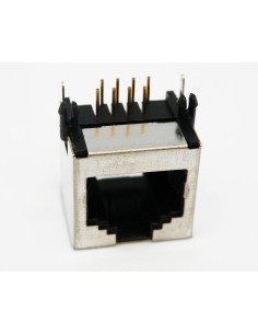 CONECTOR RJ45 CIRCUITO IMPRESO ACODADO FTP