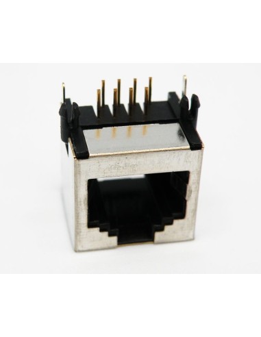CONECTOR RJ45 CIRCUITO IMPRESO ACODADO FTP