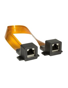 CONECTOR HEMBRA RJ45 CABLE PLANO 0.3MTS.