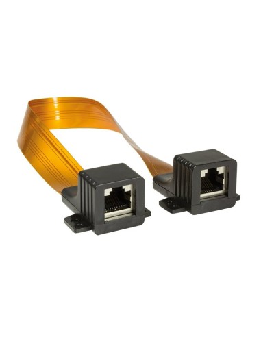CONECTOR HEMBRA RJ45 CABLE PLANO 0.3MTS.