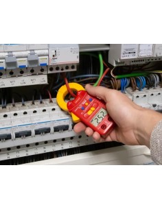 MINI PINZA AMPERIMÉTRICA DIGITAL - CAT III - 600 V - AC 2