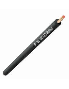 CABLE 1X1mm² NEGRO MULTIFILAR FLEXIBLE 300-500V