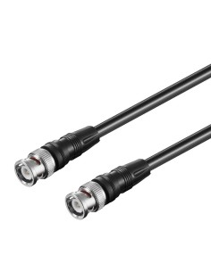 CONEXIÓN BNC MACHO - MACHO 50 OHM 2mts