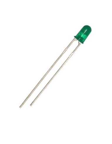 LED INTERMITENTE 3mm VERDE DIFUSO