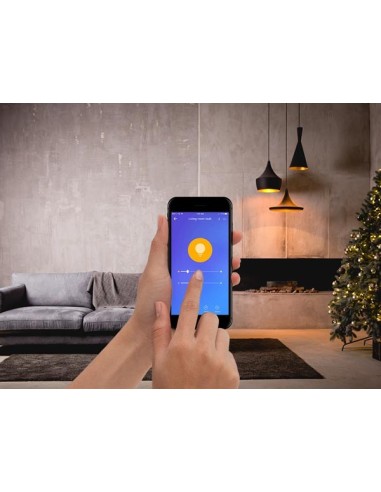BOMBILLA LED INTELIGENTE SMART WIFI - COLOR BLANCO CÁLIDO & BLANCO CÁLIDO INTENSO - E27 - G125