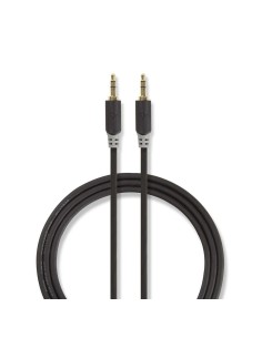 Cable de audio jack stereo 3.5 mm chapado en oro  0.50 m