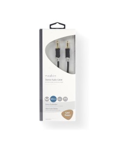 Cable de audio jack stereo 3.5 mm chapado en oro  5 m 2
