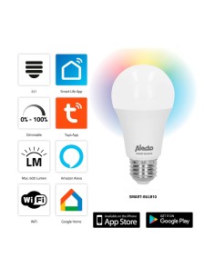 BOMBILLA LED INTELIGENTE WIFI MULTICOLOR 6W 2