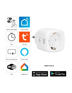 ENCHUFE INTELIGENTE WIFI BÁSICO 16A/3680W 2