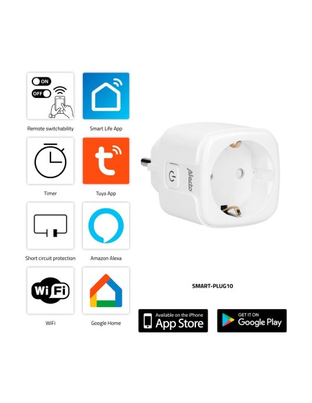 ENCHUFE INTELIGENTE WIFI BÁSICO 16A/3680W