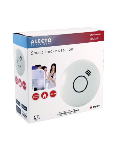 DETECTOR DE HUMOS INTELIGENTE INALÁMBRICO ZIGBEE