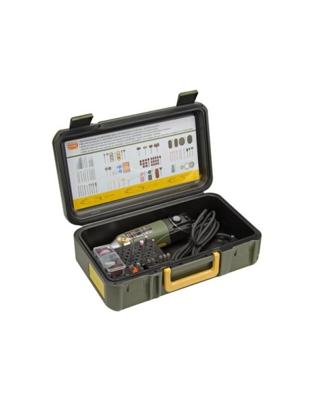 PROXXON TALADRO/RECTIFICADOR PROFESIONAL IBS/E + 34 accesorios