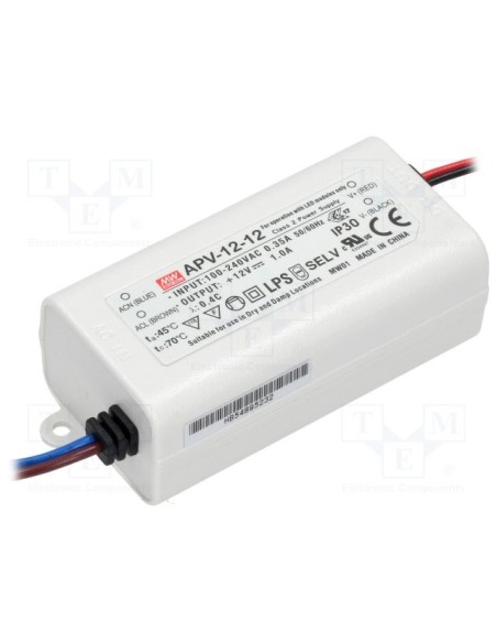 FUENTE DE ALIMENTACION 24Vdc 0.5A IP42 MEANWELL