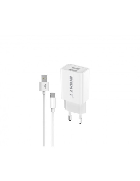 Cargador Smartphone Tablet Lightning 5V 2.4A