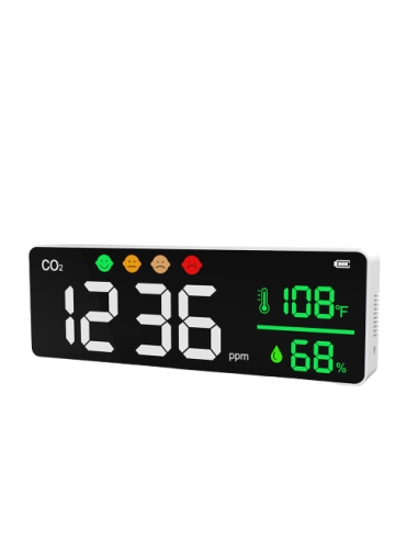 MEDIDOR CO2, TEMPERATURA Y HUMEDAD