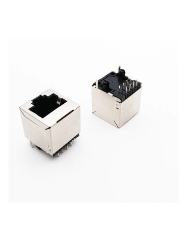 CONECTOR RJ45 CIRCUITO IMPRESO RECTO FTP