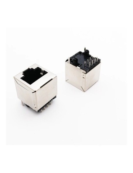 CONECTOR RJ45 CIRCUITO IMPRESO RECTO FTP
