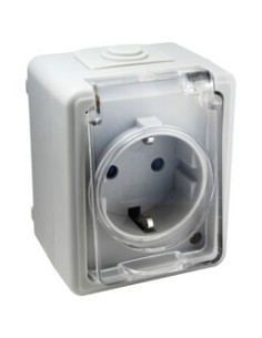 BASE SHUCKO EXTERIOR IP44 16A/250V 2