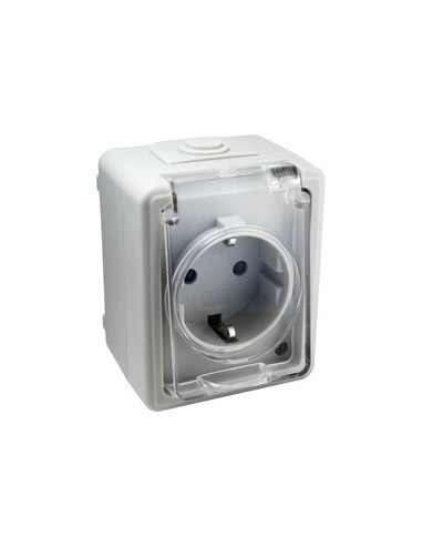 BASE SHUCKO EXTERIOR IP44 16A/250V