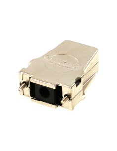 Carcasa trasera metálica FCT para conector D-Sub