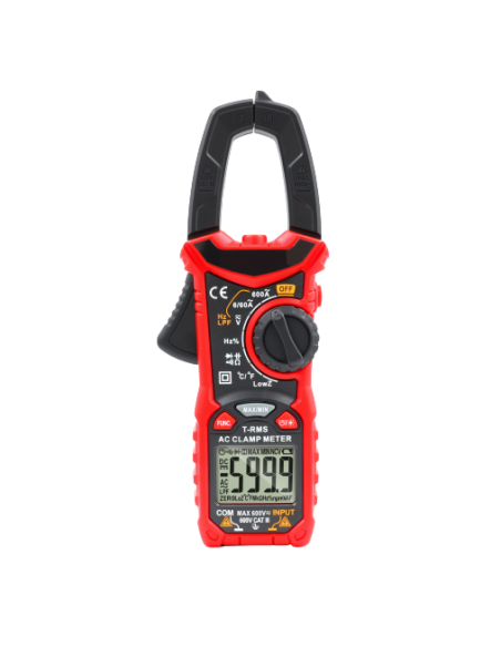 PINZA AMPERIMETRICA AC TRMS