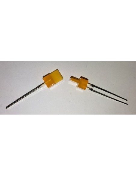 BOLSA DE 10 LEDS NARANJA 6X5 & 6X1MM