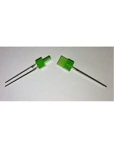 BOLSA DE 10 LEDS VERDES 6X5 & 6X1MM