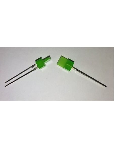 BOLSA DE 10 LEDS VERDES 6X5 & 6X1MM