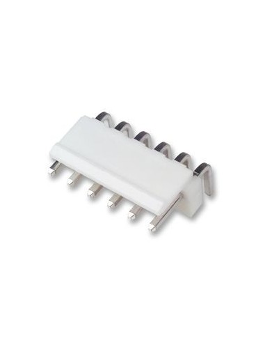 B6P-VH JST P 3.96 MACHO ACODADO PCB