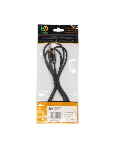 Cable AV Jack 3,5 M Estéreo / Jack 3,5 M Estéreo 5mts
