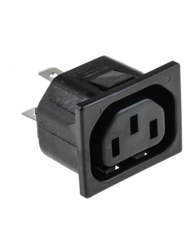 BASE HEMBRA PANEL C13 placa 1.5mm