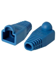BOLSA 10 FUNDAS AZULES PARA RJ45