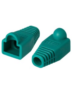 BOLSA 10 FUNDAS VERDES PARA RJ45