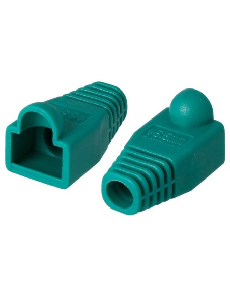 BOLSA 10 FUNDAS VERDES PARA RJ45
