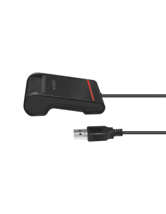 Lector de tarjetas USB 2.0, para identificación inteligente, negro 2