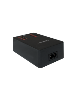 Cargador de mesa USB, 6 puertos USB, 32 W