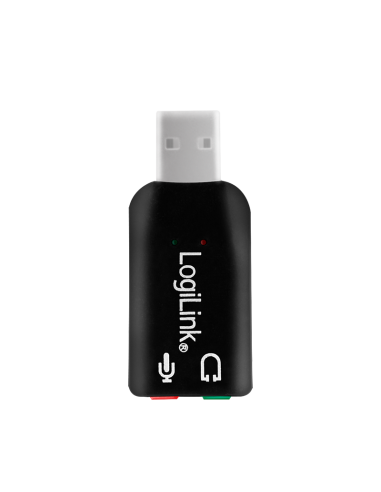 Tarjeta de sonido USB con efectos de sonido 3D virtuales