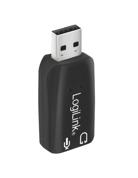 Tarjeta de sonido USB con efectos de sonido 3D virtuales